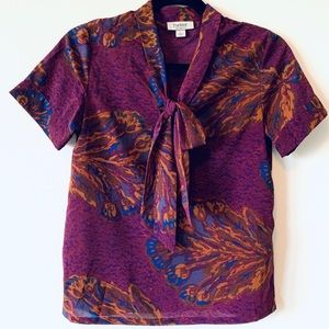 Tucker for Target Tie Neck Blouse